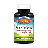 Риб'ячий жир з вітаміном D3 (Solar D Gems) 4000 МО