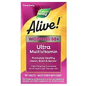 Мультивітаміни для жінок 50+ (Alive! Women's multi-vitamin)