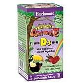 Витамин D3 для детей (Rainforest Animalz Vitamin D3) 400 МЕ