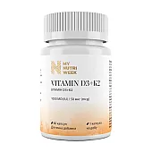 Витамин Д3 и К2 (Vitamin D3+K2) 1000 МЕ/50 мкг