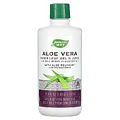 Алоэ вера гель и сок с алоэ полимаксом (Aloe Vera inner leaf gel juice with aloe polymax)