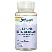 Лизин и бета-глюкан (L-Lysine & Beta Glucan) 1000 мг