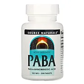 ПАБК (пара-аминобензойная кислота) (PABA) 100 мг