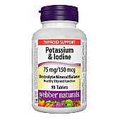 Калій та йод (Potassium Iodine) 75 мг/150 мкг